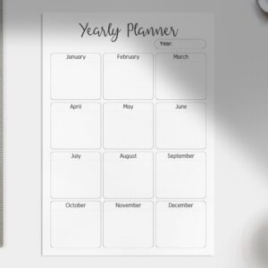 Yearly Planner