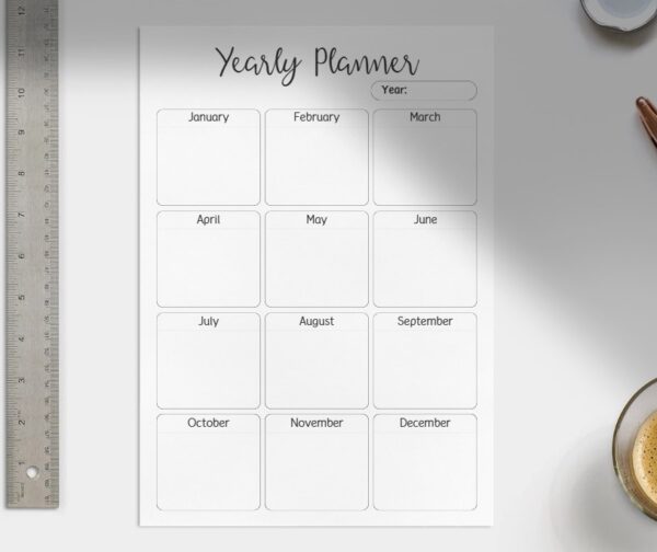 Yearly Planner