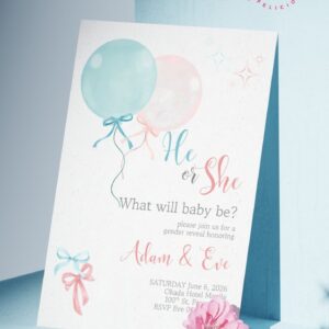He or She Gender Reveal
