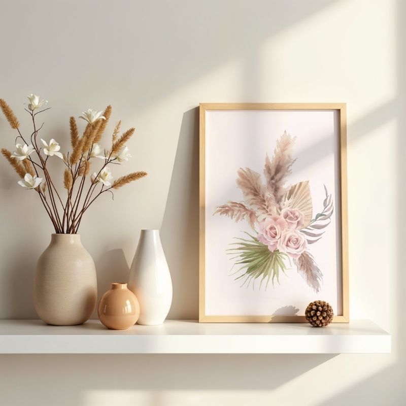 Floral Boho Wall Art Print Set (Digital Download) - Image 2