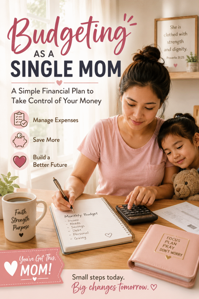 Budgeting as a Single Mom: A Simple Financial Plan to Take Control of Your Money